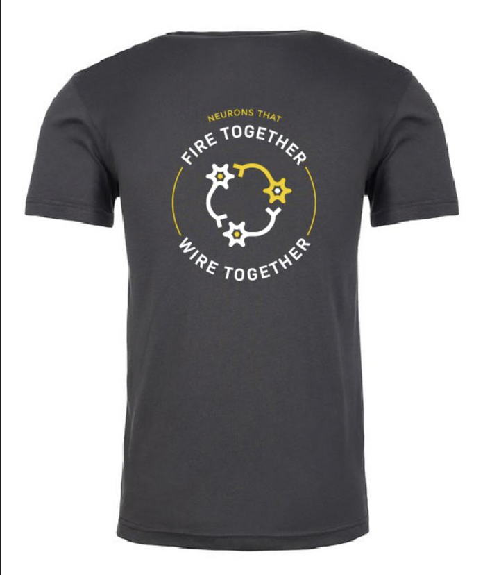 T-Shirt "Fire Together, Wire Together" (S, XL, 2XL)
