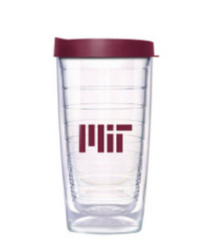 MIT clear tumbler