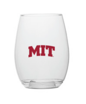 MIT stemless wine glass